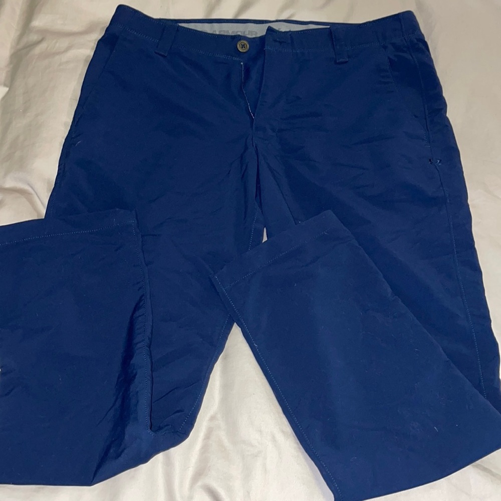 Under Armour Navy Golf Pants 34x30